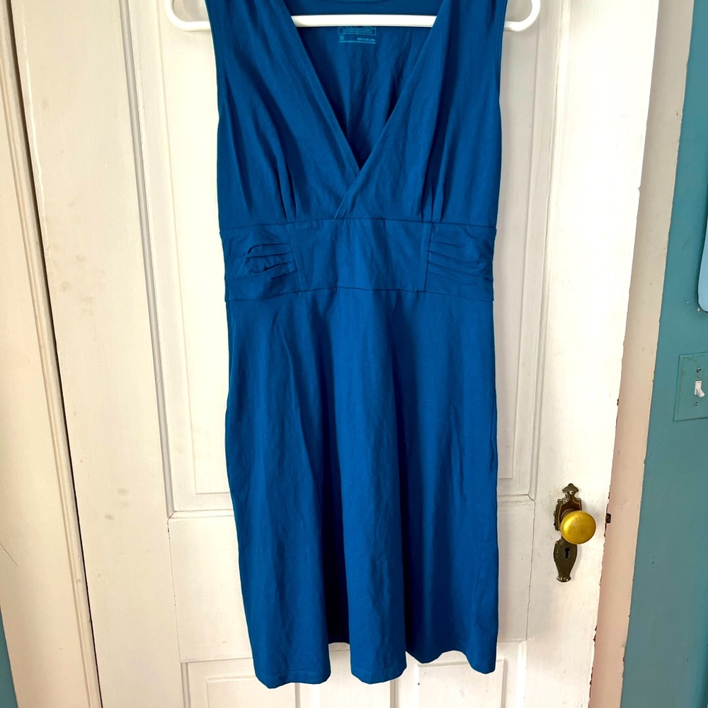 Patagonia Organic Cotton, Wavy Blue dress